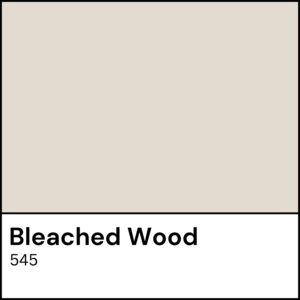 Custom, bleached wood