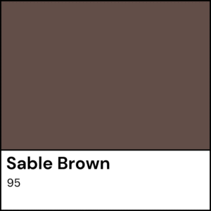 Custom, sable brown