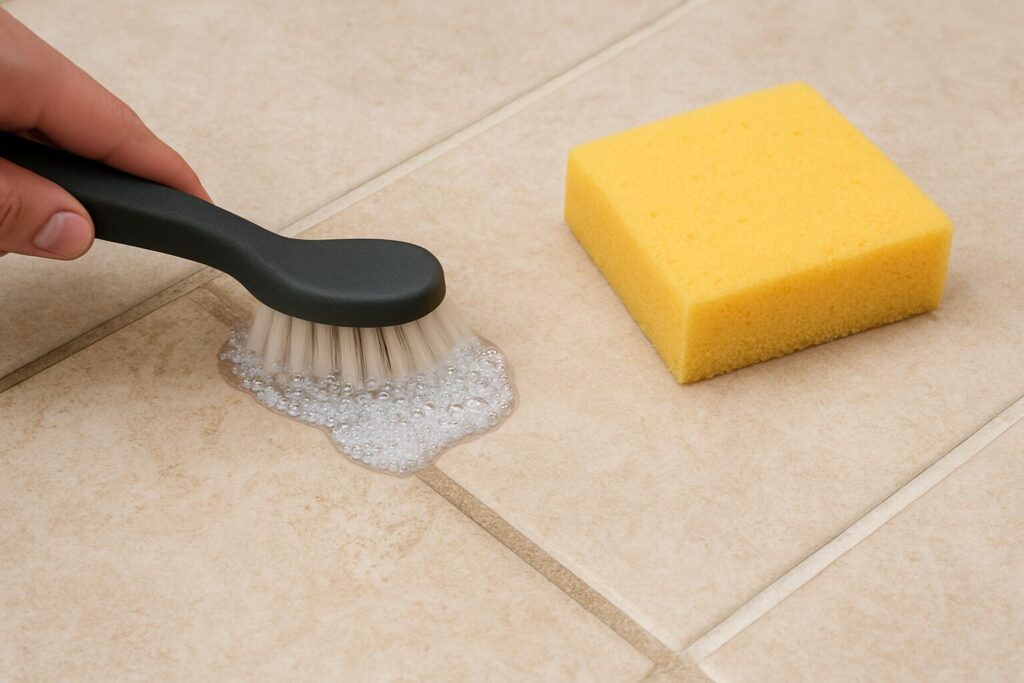 How to Clean Grout the Right Way cleaning grout